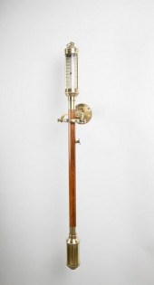 PORTUGUESE BRASS AND TEAK WOOD