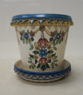 PORTUGUESE FLORAL DECORATED GL