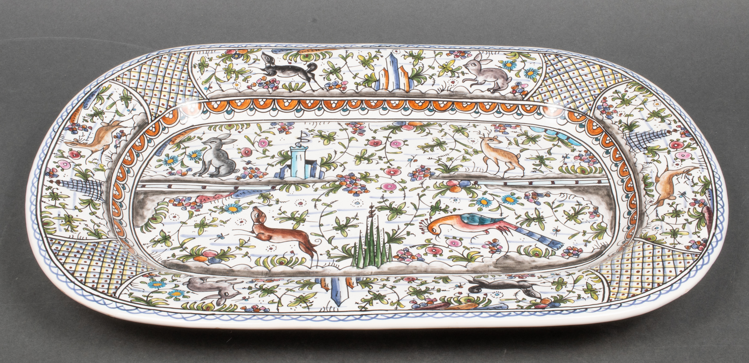 PORTUGUESE HAND-PAINTED PORCELAIN