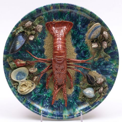 PORTUGUESE LOUCA DE CALDAS MAJOLICA