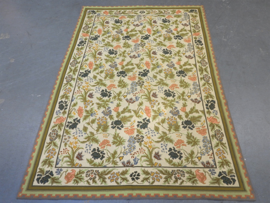 PORTUGUESE NEEDLE POINT CARPET