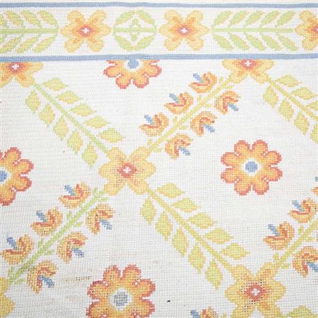 Portuguese Needlepoint Carpet 	 