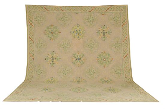 Portuguese needlepoint rug 11'8'' x