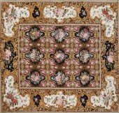 PORTUGUESE NEEDLEPOINT WOOL RU