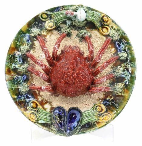 PORTUGUESE PALISSY WARE MAJOLICA