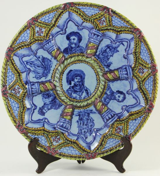 Portuguese Porcelain Charger20th