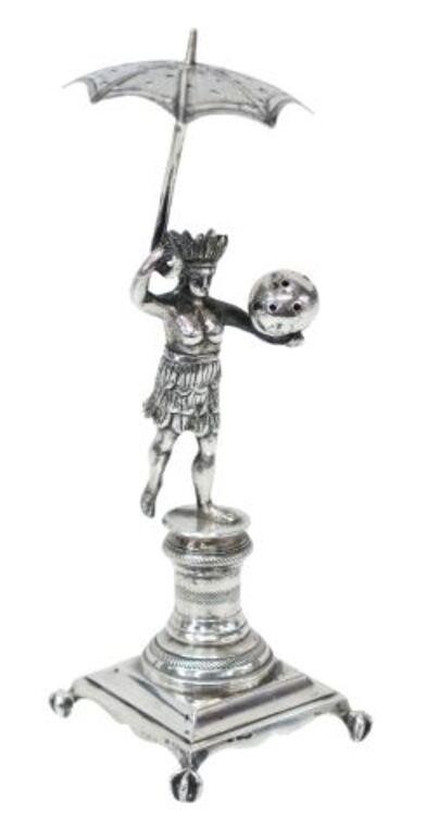 PORTUGUESE SILVER AMERICAN INDIAN