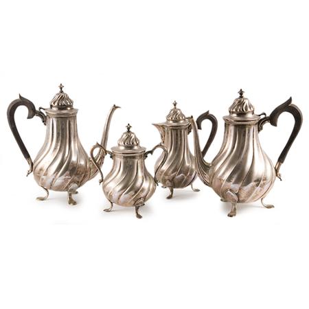 Portuguese Silver Coffee and Tea