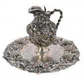 PORTUGUESE SILVER EWER AND UND