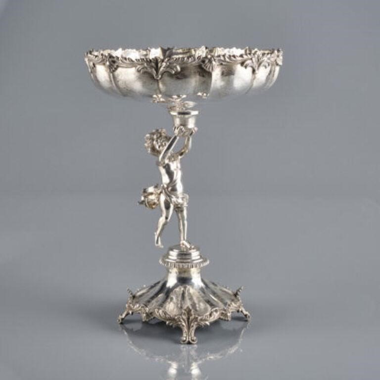 PORTUGUESE SILVER FIGURAL