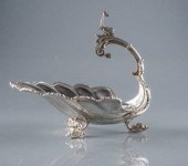 PORTUGUESE SILVER FRUIT BOWLA