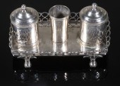 PORTUGUESE SILVER INKSTAND Ear