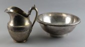 PORTUGUESE SILVER WATER PITCHE