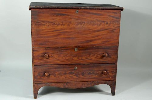 POSS. RHODE ISLAND GRAIN PAINTED