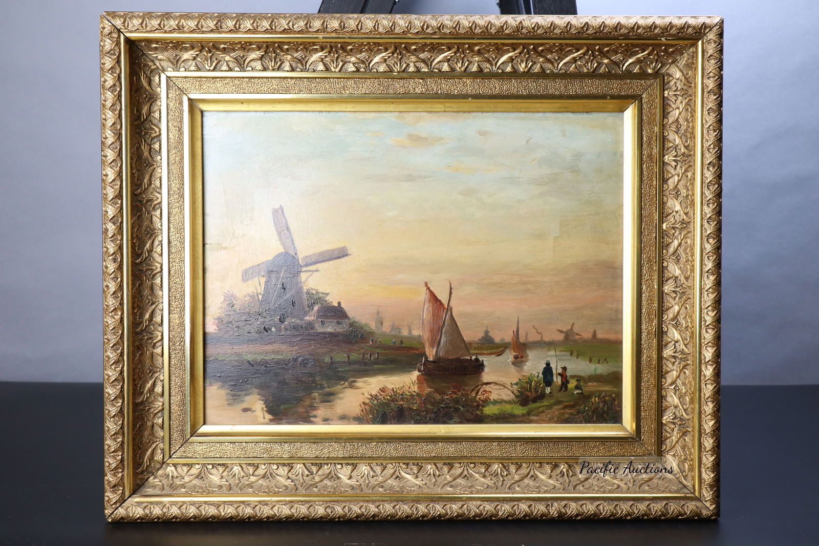 POSSIBLY 19TH C. ORIGINAL OIL