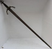 POSSIBLY 19TH CENTURY IRON BRO