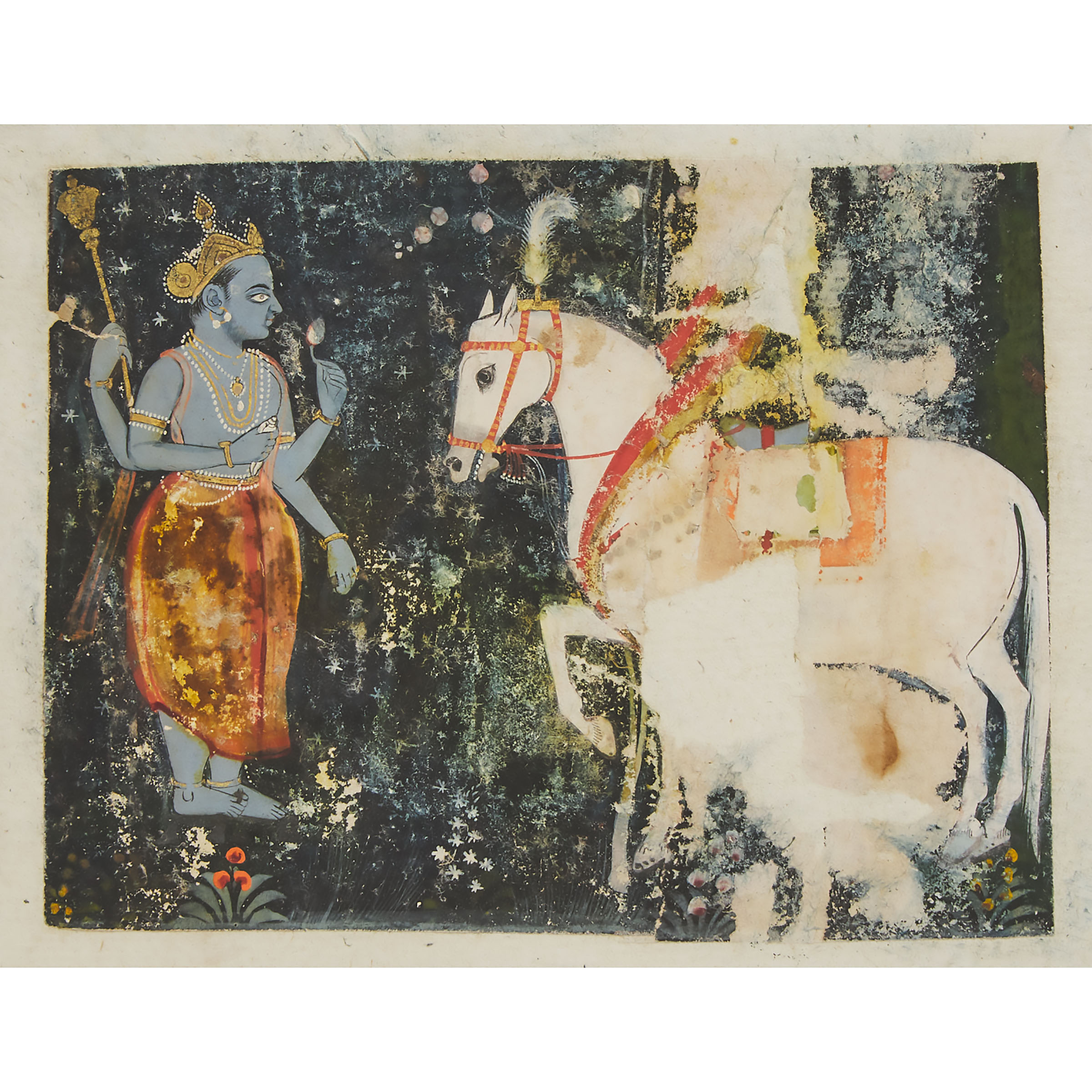 Possibly Bundi School, A Scene from