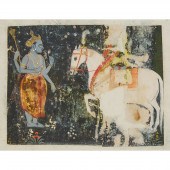 Possibly Bundi School, A Scene