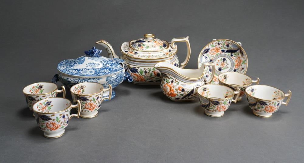 POSSIBLY COALPORT IMARI-TYPE