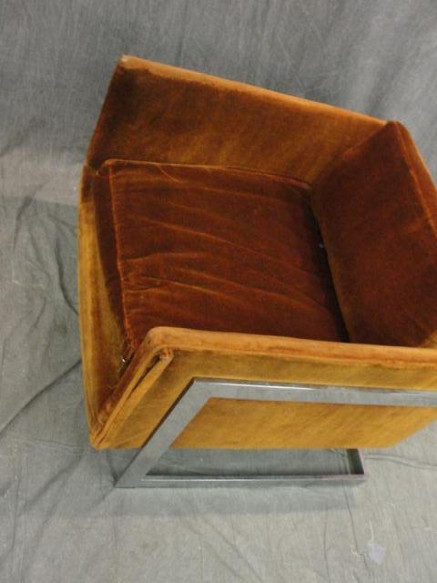 Possibly Milo Baughman Chrome and
