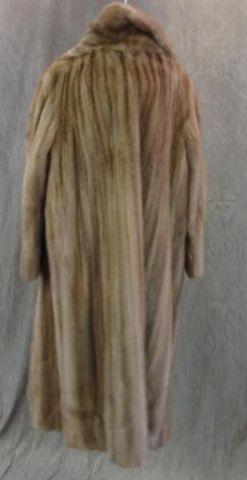 Possibly Mink Fur Coat & Shawl.