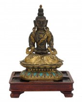 POSSIBLY NEPALESE FIRE GILT BR