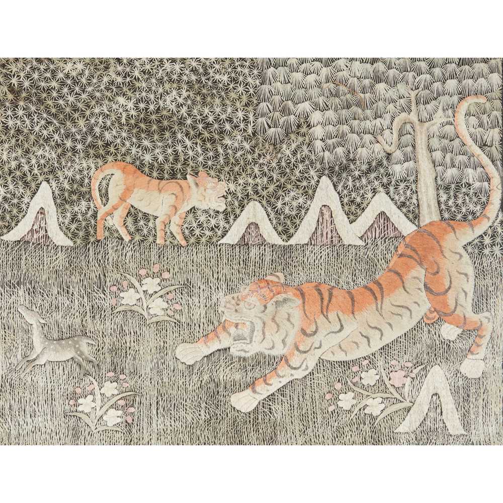 POSSIBLY VIETNAMESE EMBROIDERED