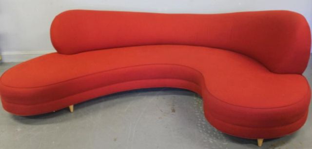 Possibly Vladimir Kagan Sofa.From a