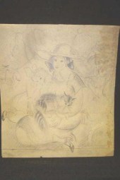 POSSOZ, Mily. Pencil Sketch of