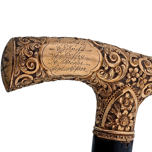 Post-Civil War Presentation Cane