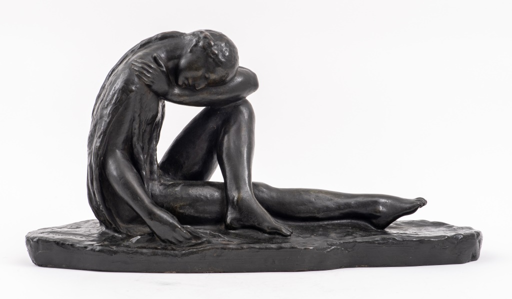 POST-IMPRESSIONIST NUDE BRONZE