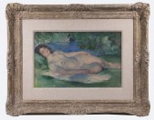POST-IMPRESSIONIST WATERCOLOR
