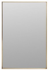 POST MODERN BRUSHED GILT METAL