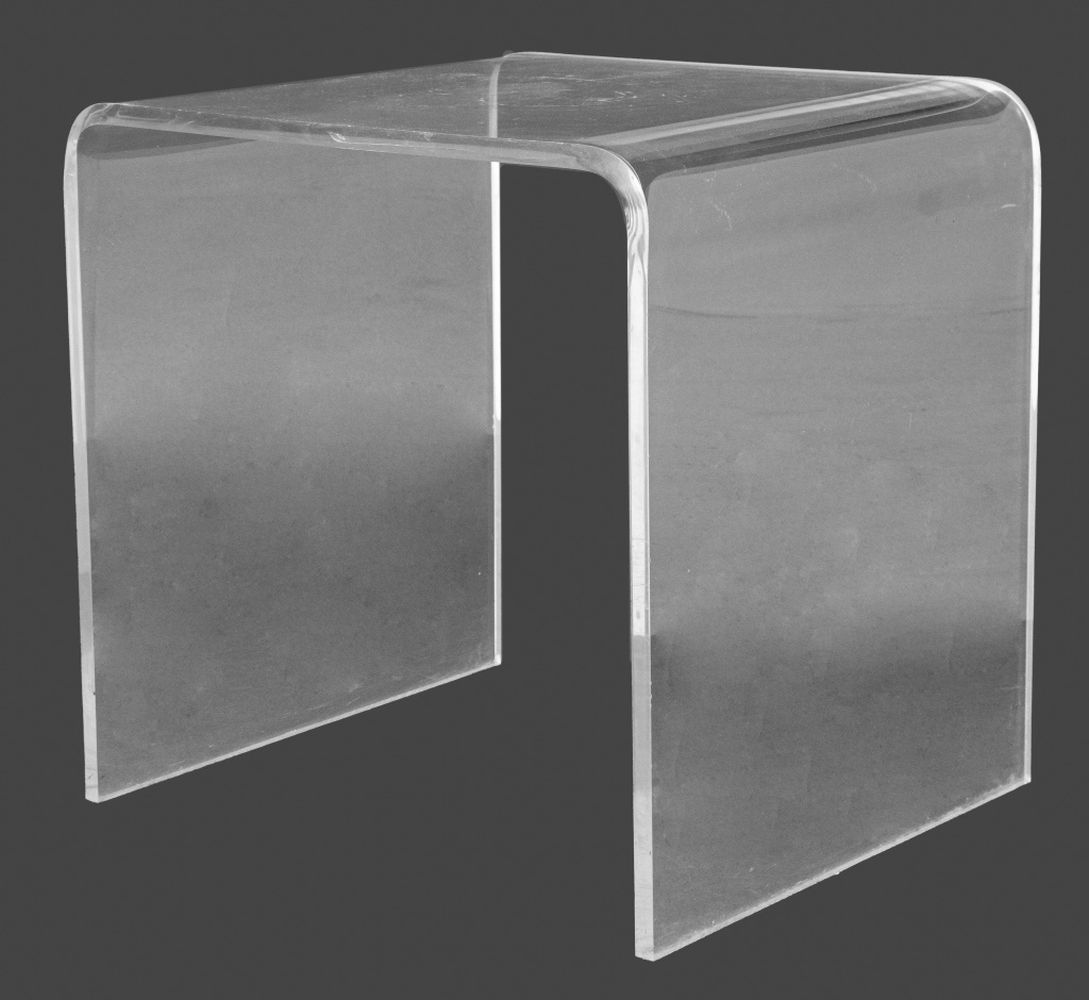 POST MODERN CLEAR ACRYLIC SIDE
