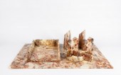 POST-MODERN FAUX MARBLE ULTRA-