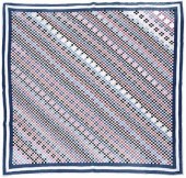 "Postage stamp" quilt, pieced