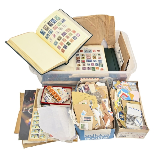 Postage stamps. A world