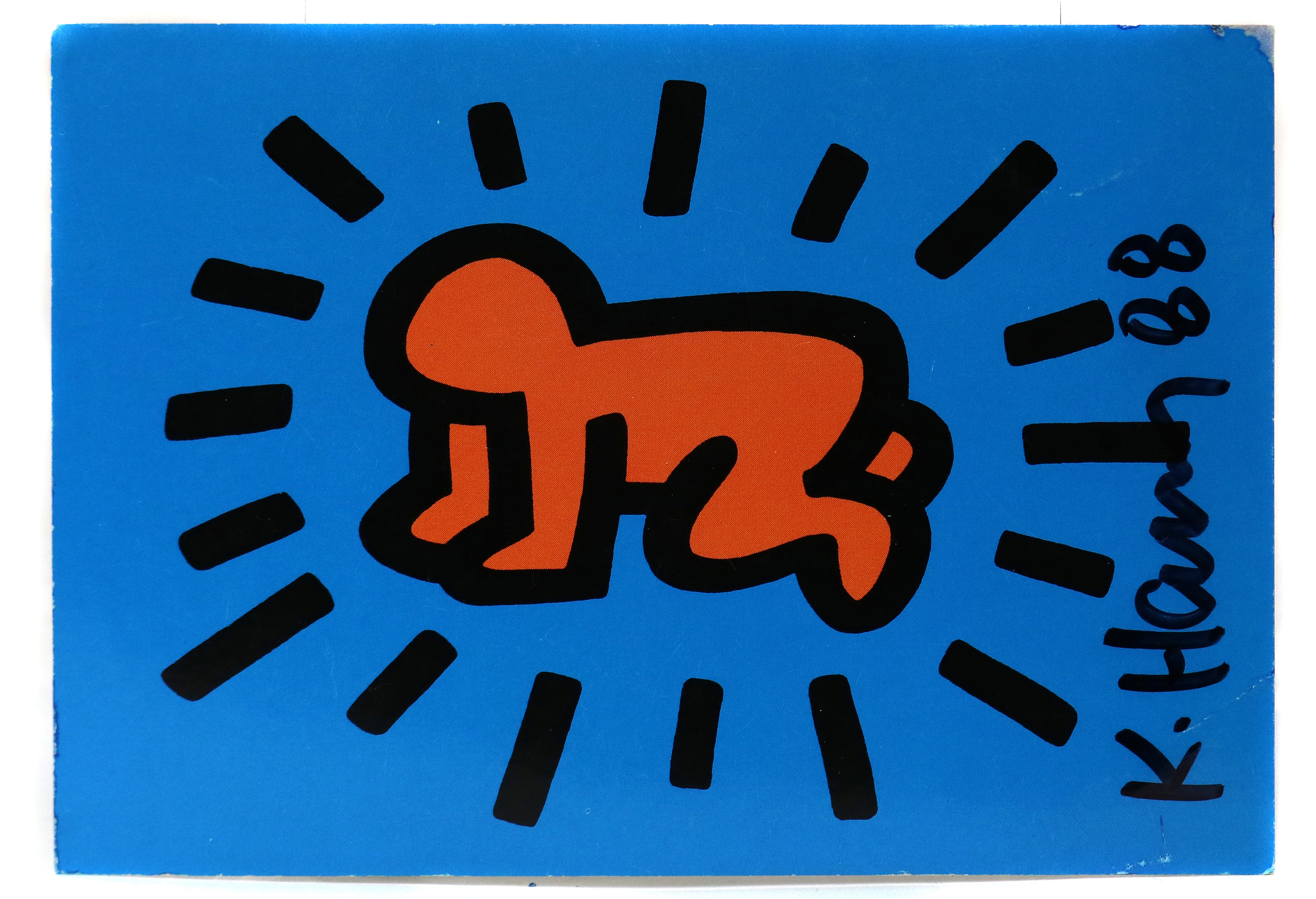 POSTCARD, AFTER KEITH HARING