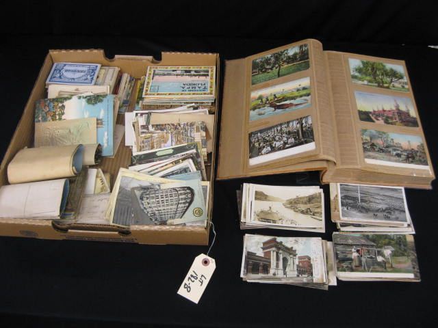 Postcard Collection includes war