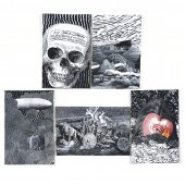 POSTCARDS, DAVID GILHOOLY (lot