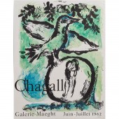 POSTER, CHAGALL, GALERIE MAEGH