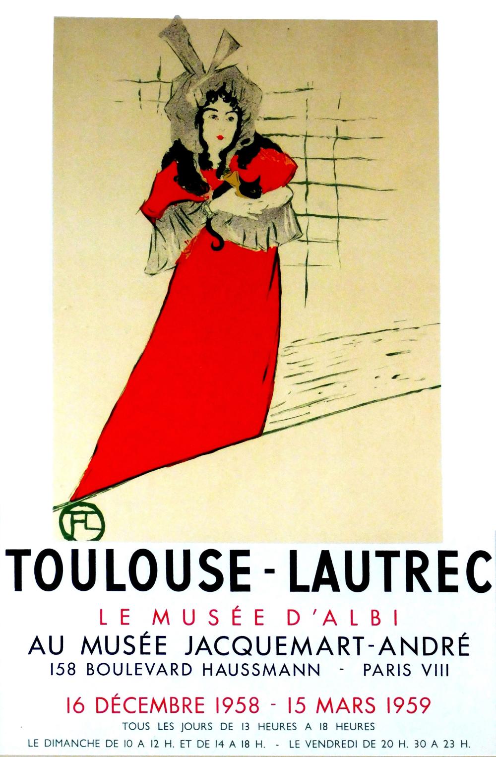 POSTER: HENRI DE TOULOUSE-LAUTREC