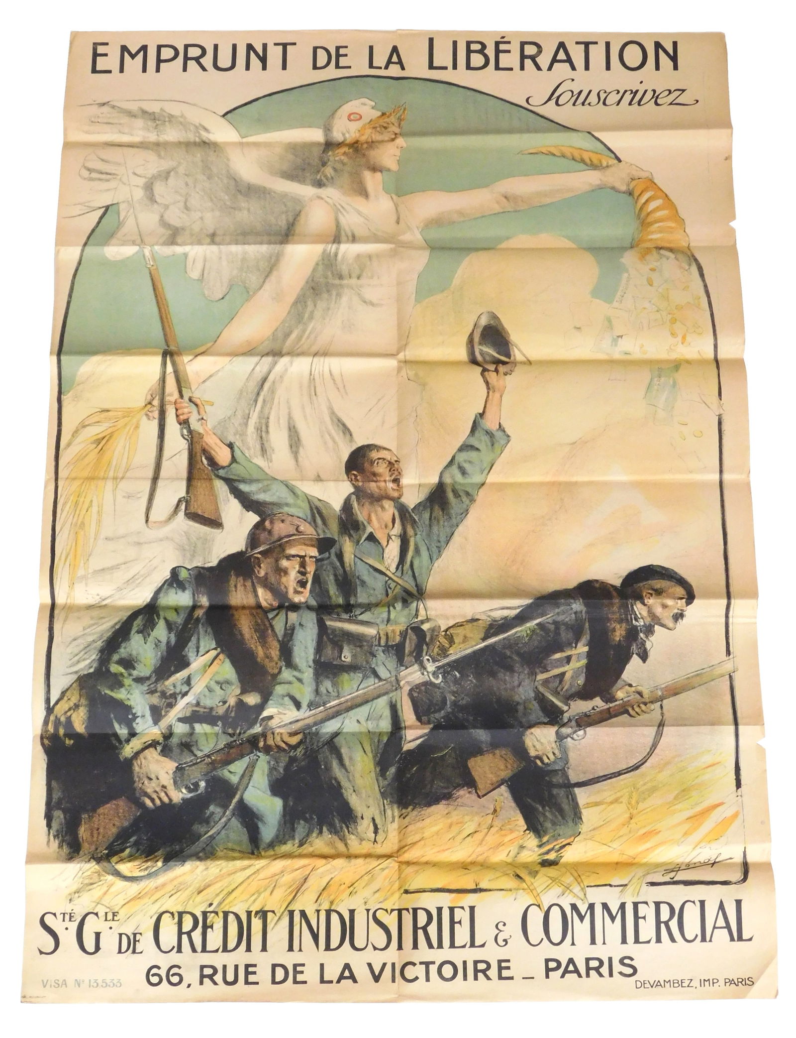 POSTER: LUCIEN JONAS (FRENCH,