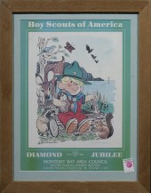 POSTER OF BOY SCOUTS OF AMERIC