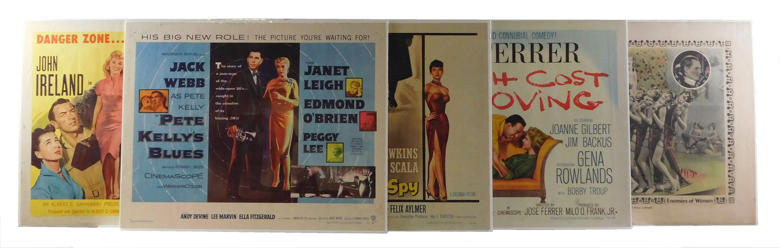 POSTERS: FIVE MOVIE HALF SHEET