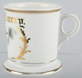 Postman Shaving Mug. <br />
D