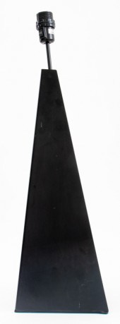 POSTMODERN BLACK ENAMELED WEDG