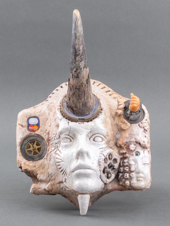 POSTMODERN FOUND OBJECT MIXED MEDIA