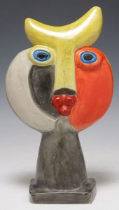 POSTMODERN STONE SCULPTURE CUB