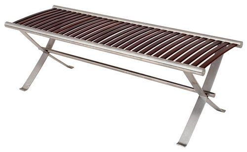 POSTMODERN STYLE STEEL AND WOOD